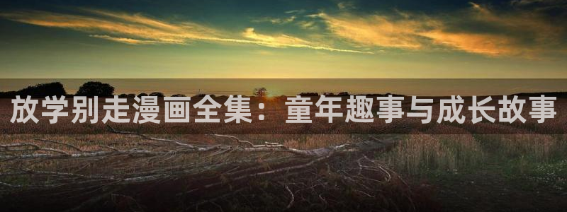 喵趣动漫app正版下载：放学别走漫画全集：童年趣事与成长故事